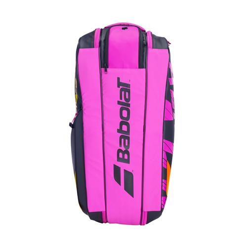 Babolat Pure Aero RAFA 6 Racquet Tennis Bag (Black/Orange/Purple)