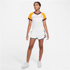 Nike Court Womens Dri-Fit Slam Top (White/University Gold)