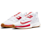 Nike Vapor Lite Clay Mens Shoe (White/University Red-Wheat)