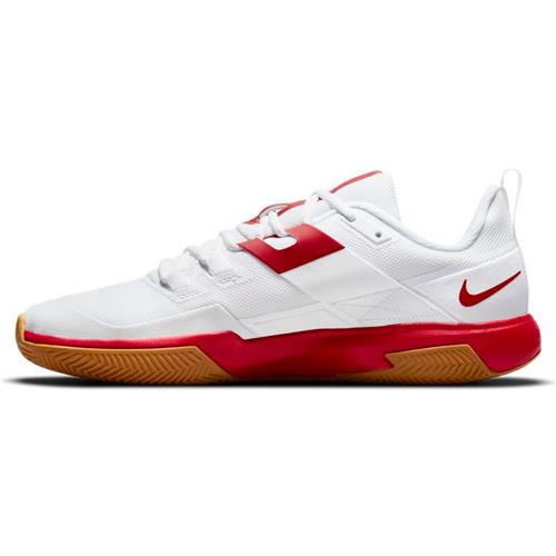 Nike Vapor Lite Clay Mens Shoe (White/University Red-Wheat)