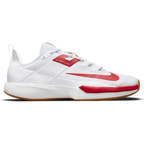 Nike Vapor Lite Clay Mens Shoe (White/University Red-Wheat)