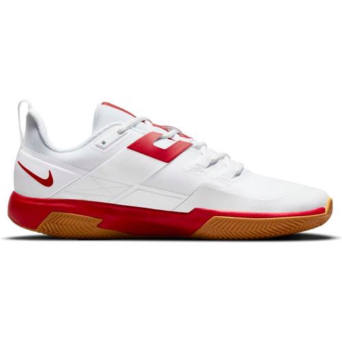 Nike Vapor Lite Clay Mens Shoe (White/University Red-Wheat)