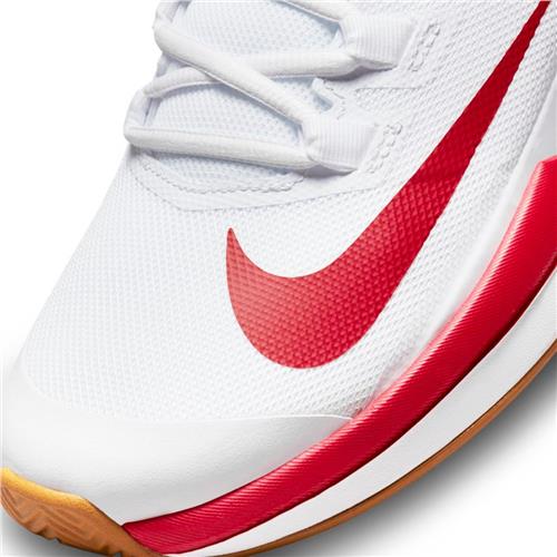 Nike Vapor Lite Clay Mens Shoe (White/University Red-Wheat)