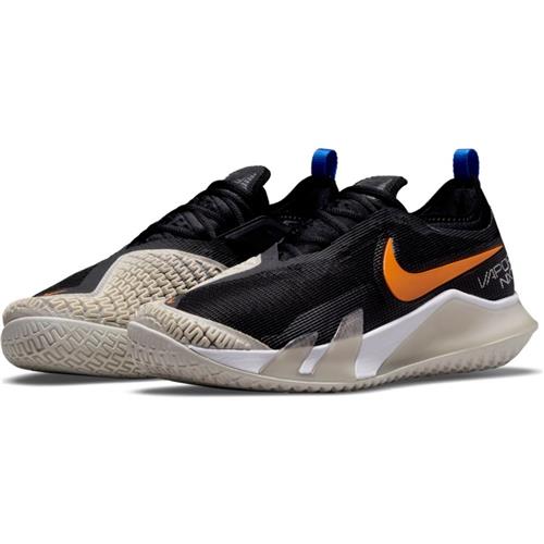 NikeCourt React Vapor NXT HC Mens Shoe (Black/Sunset-LightBone-White)