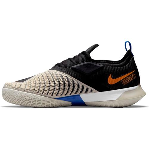 NikeCourt React Vapor NXT HC Mens Shoe (Black/Sunset-LightBone-White)