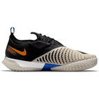 NikeCourt React Vapor NXT HC Mens Shoe (Black/Sunset-LightBone-White)