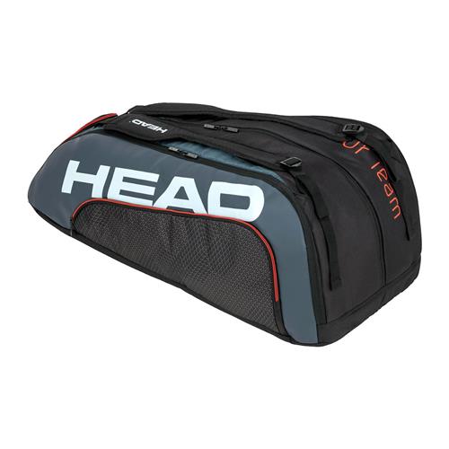 Head Tour Team 12R Monstercombi Racquet Bag (Black/Grey)