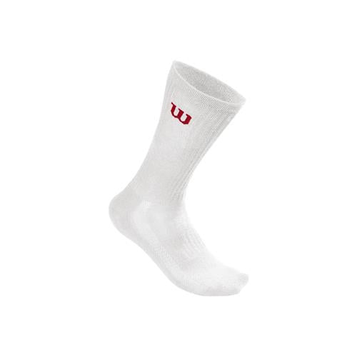 Wilson Mens Crew Sock 3pk (White)