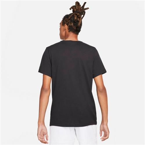 Nike Court Mens Dri-Fit Rafa Short Sleeve Tee (Black/Metallic Silver)