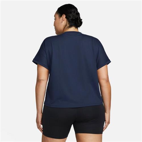 Nike Court Womens Dri-Fit Victory Short Sleeve Top (Navy)