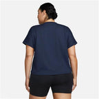 Nike Court Womens Dri-Fit Victory Short Sleeve Top (Navy)