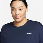 Nike Court Womens Dri-Fit Victory Short Sleeve Top (Navy)