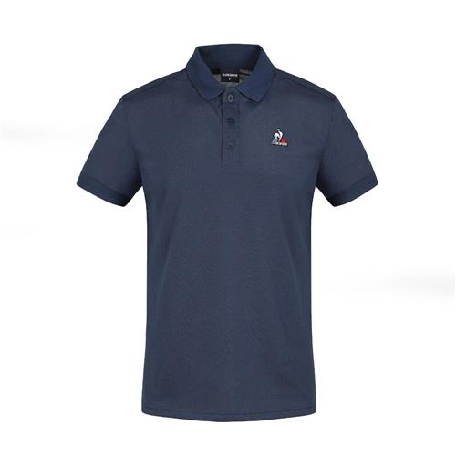 Le Coq Sportif Mens Tennis Polo (Dress Blue)