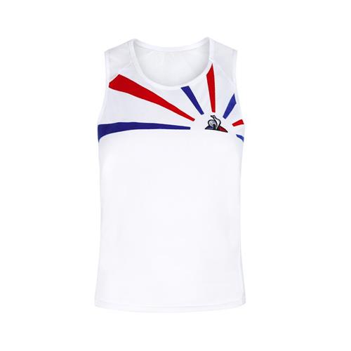 Le Coq Sportif Womens Tennis Debadeur 20 No1 (White/Cobalt/Red)