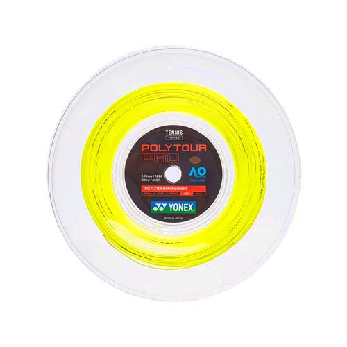 Yonex PolyTour Pro 115/18 200m Reel (Flash Yellow)