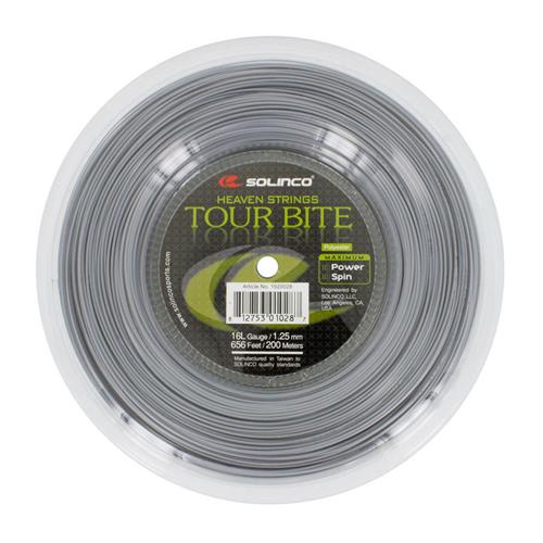 Solinco  Tour Bite 125/16 200m Reel (Silver)