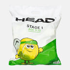 Head STAGE 1 Green 72 Tennis Balls (Age 9-10)