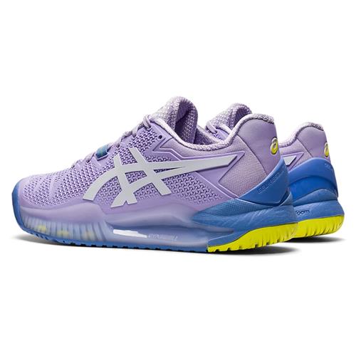 Asics Gel-Resolution 8 Womens Shoe (Murasaki/White)