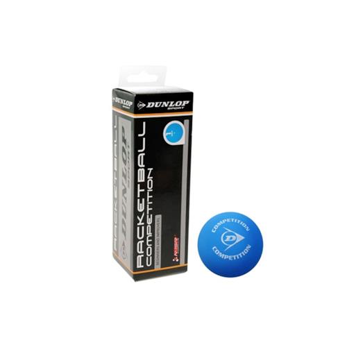 Dunlop Competition Racquetball Balls (Box of 3)