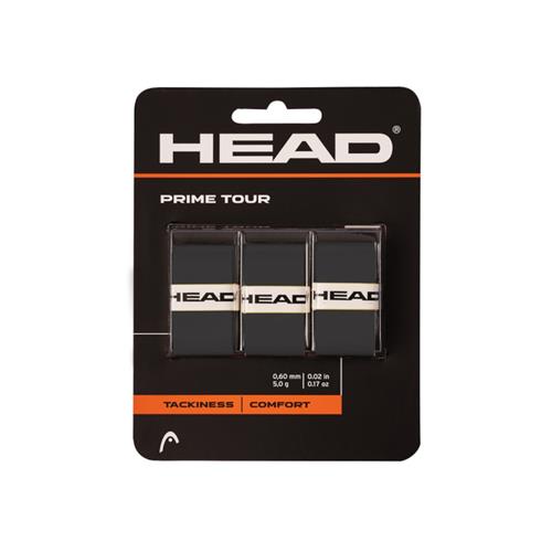 Head Prime Tour Overgrip 3pk (Black)