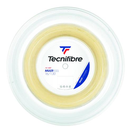 Tecnifibre MultiFeel String 16/1.30mm 200m Reel (Natural)