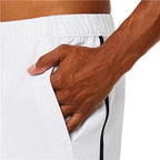 Asics Mens Match 7in Short (Brilliant White)