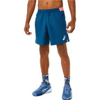 Asics Mens Match 7in Short (Light Indigo)