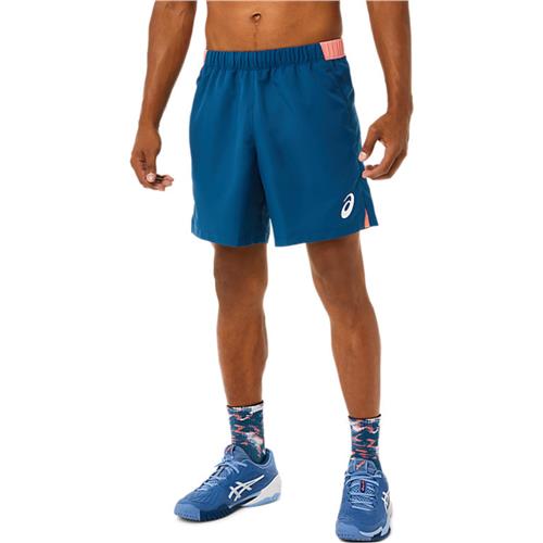 Asics Mens Match 7in Short (Light Indigo)