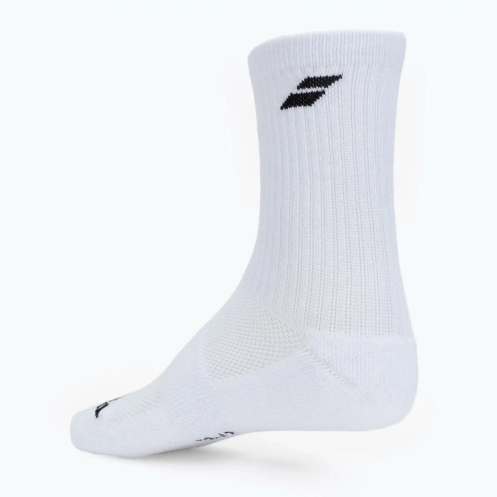 Babolat Tennis Socks 3 Pairs Pack (White)