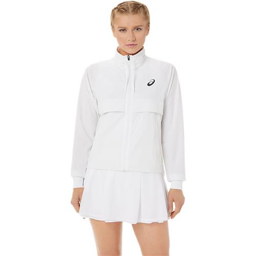 Asics Womens Match Jacket (Brilliant White)
