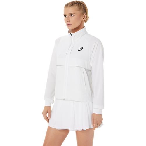 Asics Womens Match Jacket (Brilliant White)