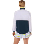 Asics Womens Match Jacket (Murasaki/French Blue)