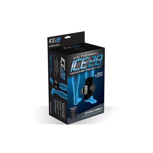 Ice 20 Double Ankle Compression Wrap