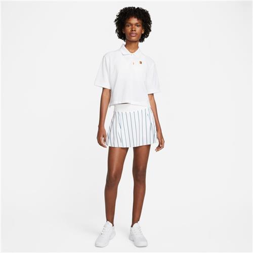 Nike Women's Heritage Polo (White/Brilliant Orange)