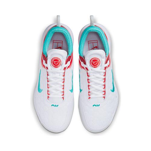 Nike Court Zoom NXT Womens Shoe (White/Washed Teal-Light Silver)