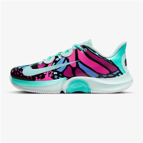 Nike Air Zoom GP Turbo Naomi Osaka HC Womens Shoe (Dynamic Turquoise/Black/Laser Fuchsia/Teal Tint)