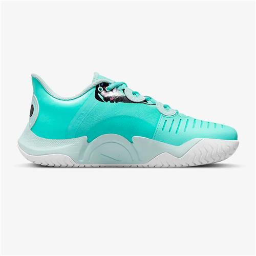 Nike Air Zoom GP Turbo Naomi Osaka HC Womens Shoe (Dynamic Turquoise/Black/Laser Fuchsia/Teal Tint)