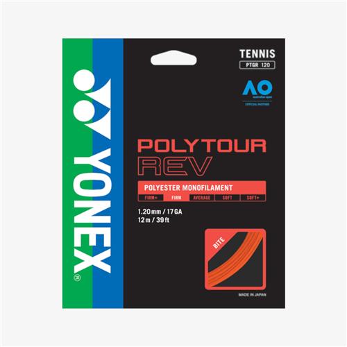 Yonex Poly Tour Rev 120/17 12m Set (Bright Orange)