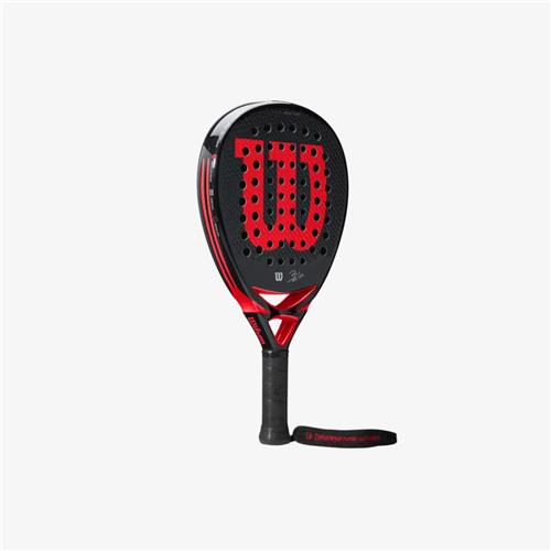 Wilson Bela Team Padel Racquet (Black/Red)