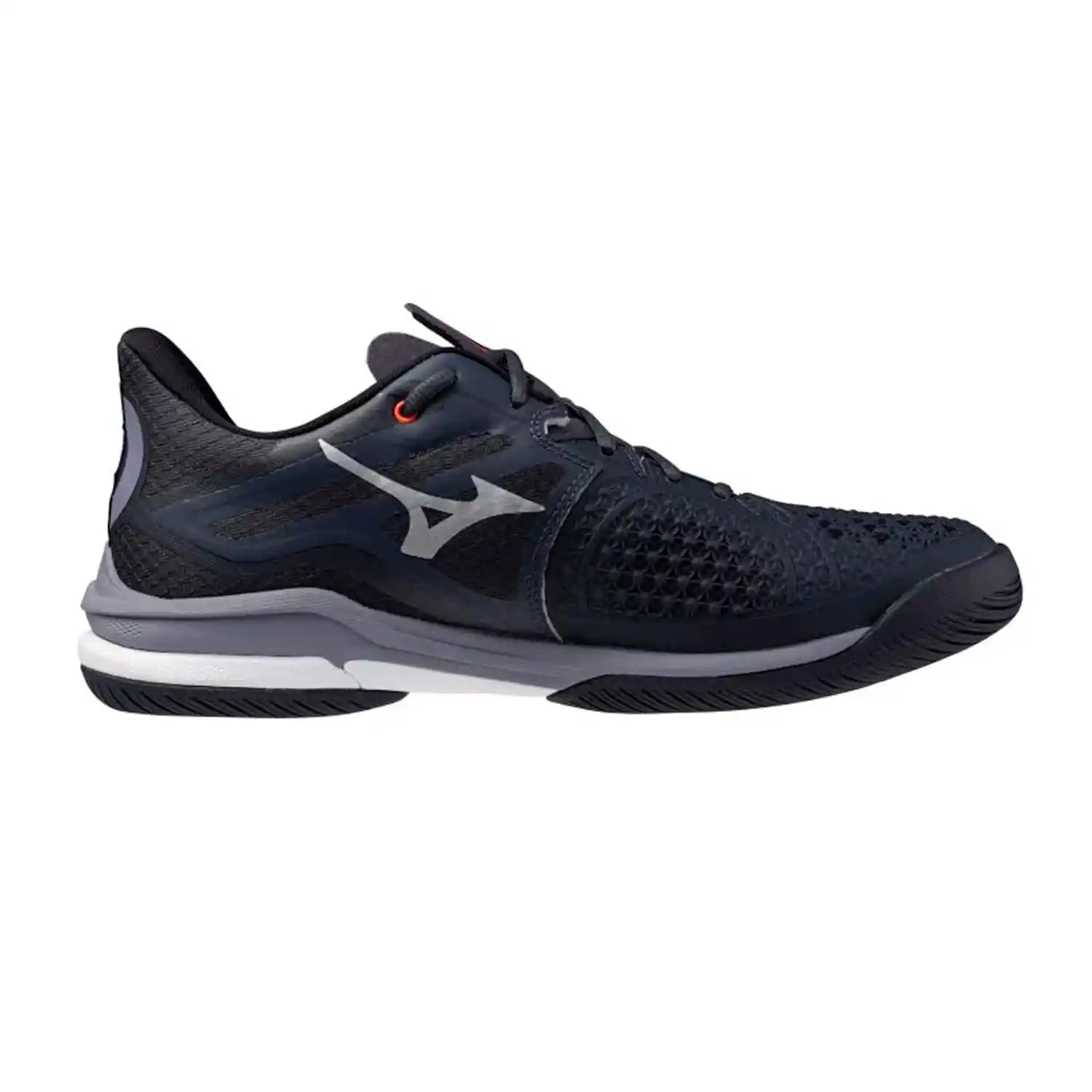 Mizuno Wave Exceed Tour 6 AC Men's Shoes (Odyssey Grey/White/Blue Granite)