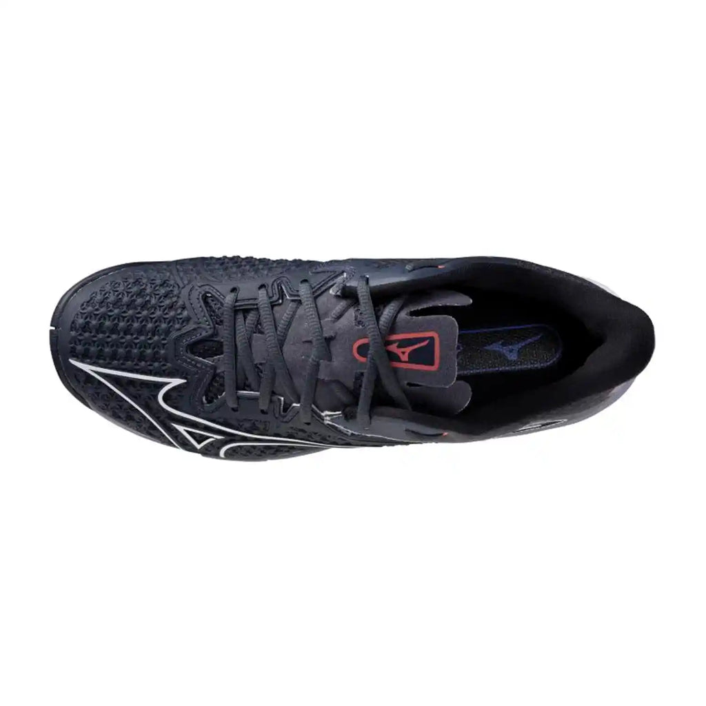 Mizuno Wave Exceed Tour 6 AC Men's Shoes (Odyssey Grey/White/Blue Granite)
