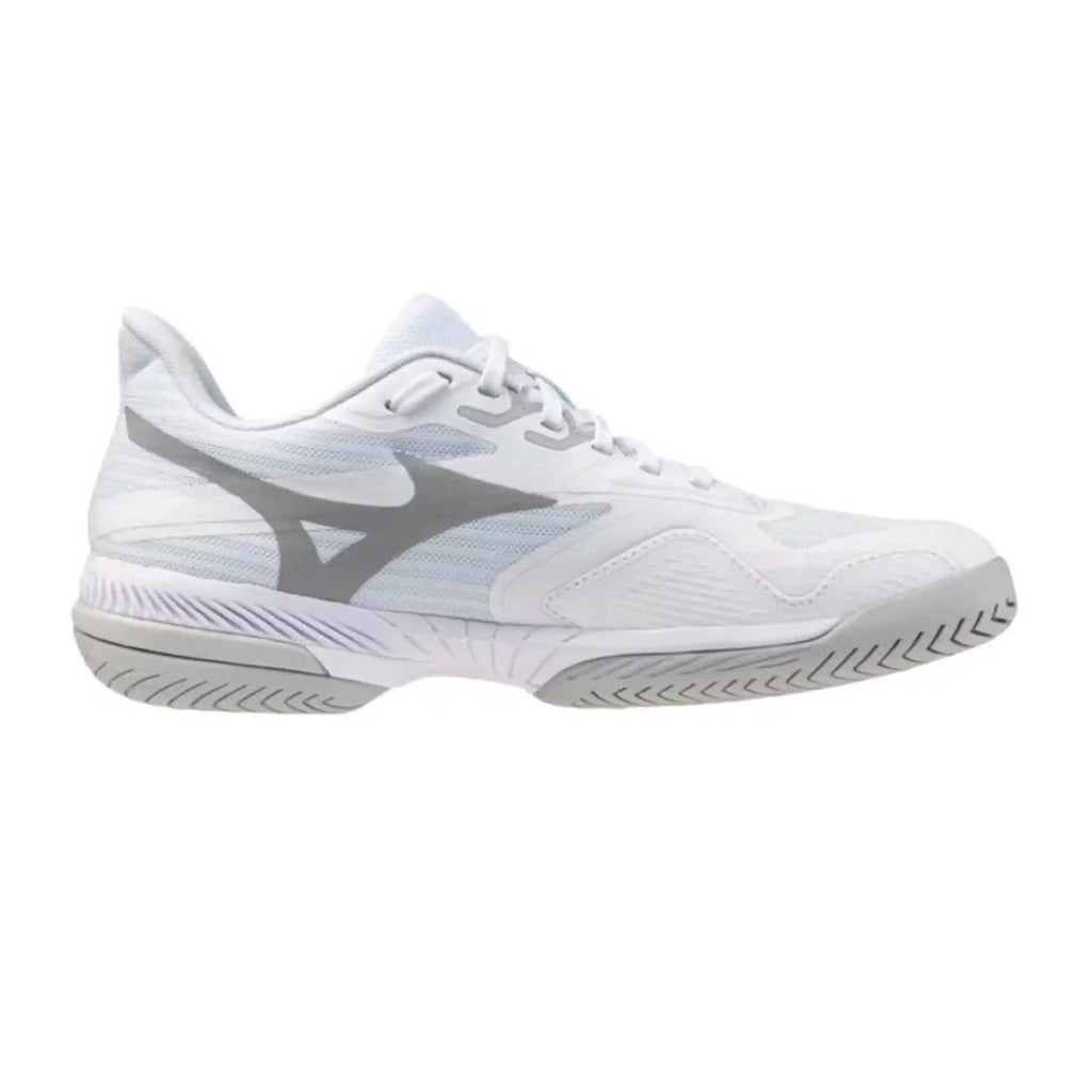 Mizuno Wave Exceed Court AC Women's Tennis Shoes (White/Ultimate Grey/Harbor Mist)