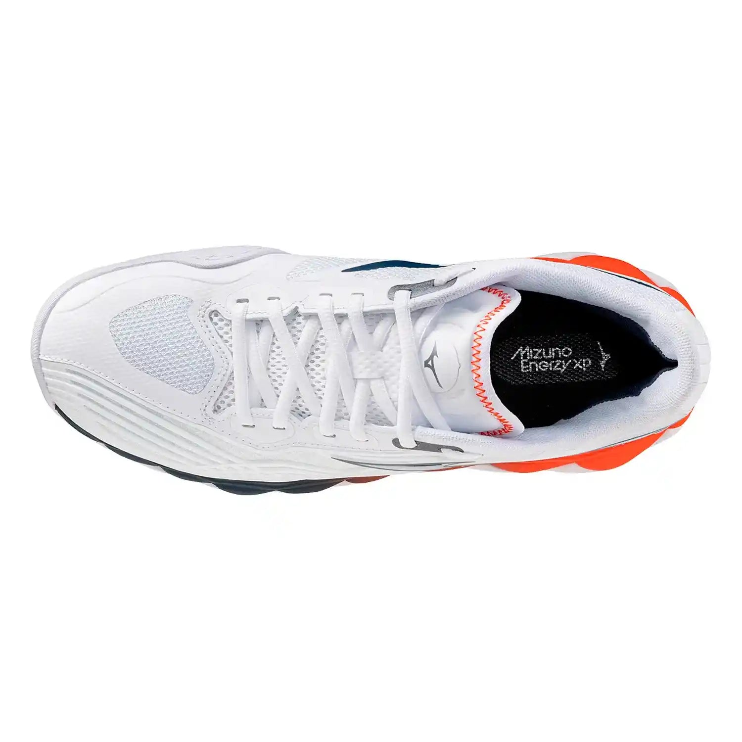 Mizuno Wave Enforce Tour 2 AC Men's Shoes (White/Insigna Blue/Orange)