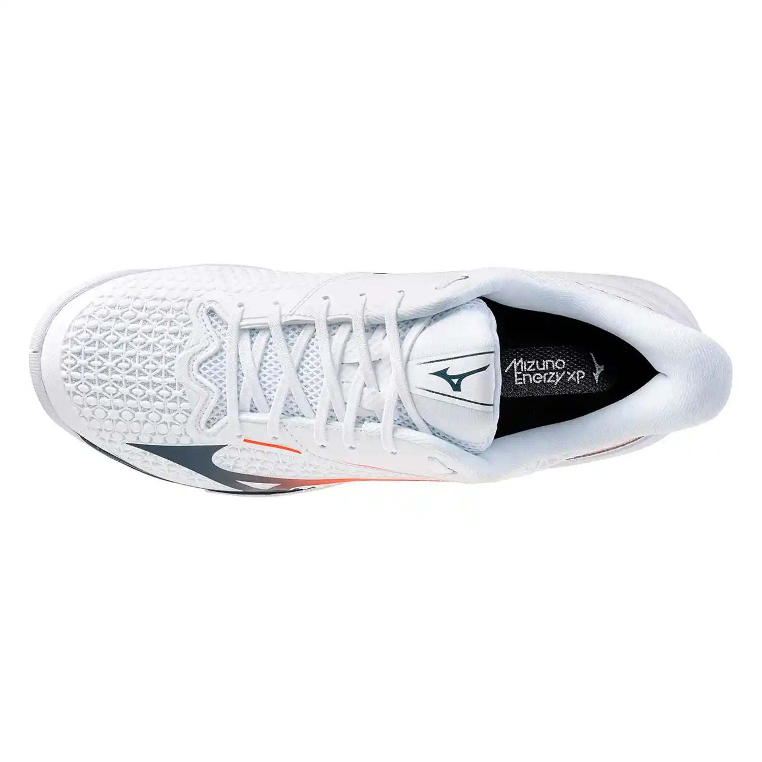 Mizuno Wave Exceed Tour 7 AC Men's Shoes (White/Insigna Blue/Orange)