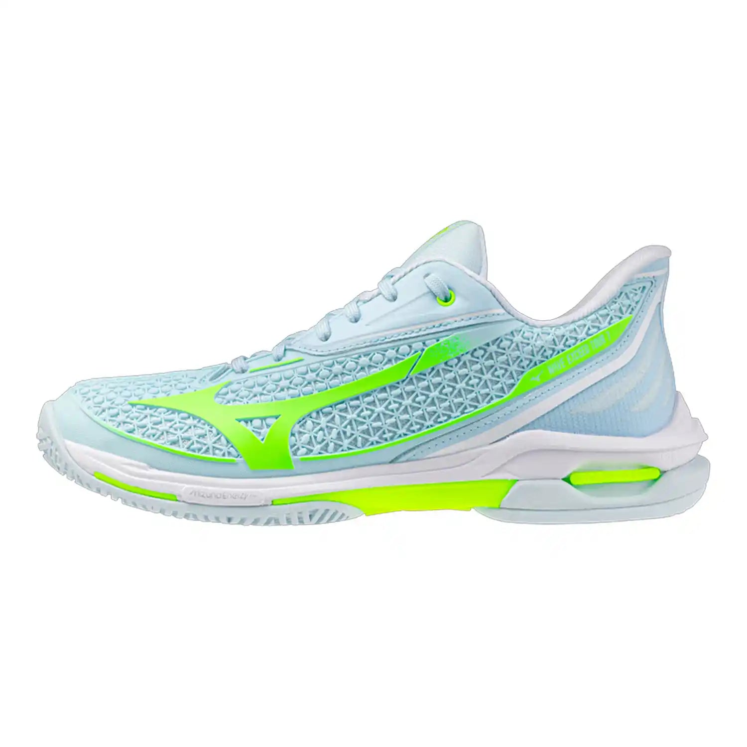 Mizuno Wave Exceed Tour 7 AC Women's Shoes (Ice Water/Lightning Yellow/White)