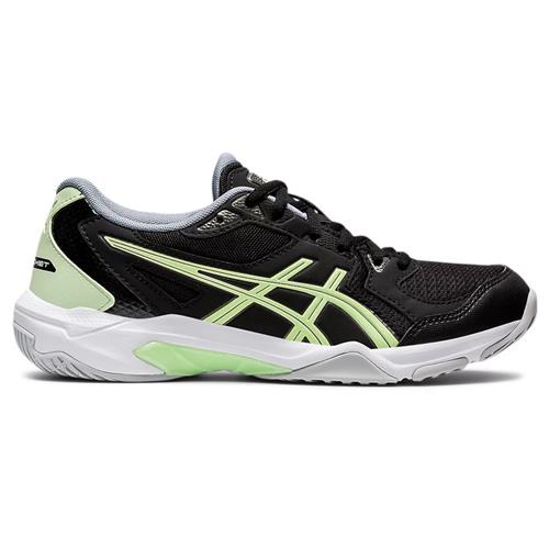 Asics Gel-Rocket 10 Womens Indoor Shoes (Black/Illuminate Yellow)