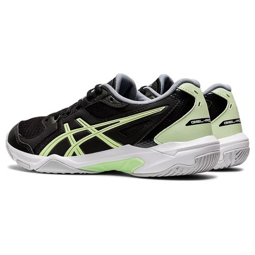 Asics Gel-Rocket 10 Womens Indoor Shoes (Black/Illuminate Yellow)
