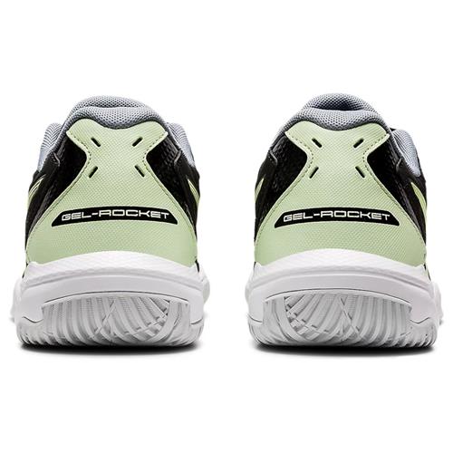 Asics Gel-Rocket 10 Womens Indoor Shoes (Black/Illuminate Yellow)