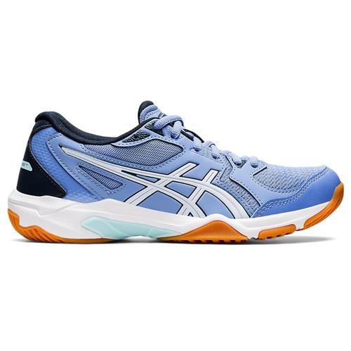 Asics Gel-Rocket 10 Womens Indoor Shoes (Periwinkle Blue/White)