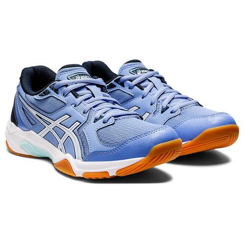 Asics Gel-Rocket 10 Womens Indoor Shoes (Periwinkle Blue/White)